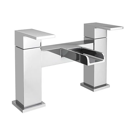 Monza Waterfall Modern Bath Taps 3 Monza Waterfall Modern Bath Taps