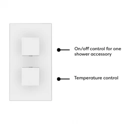 Monza Waterfall Wall Mounted Bath Tap With Concealed Thermostatic Valve 13 Monza Waterfall Wall Mounted Bath Tap With Concealed Thermostatic Valve -Bath Taps Shop WF05 n d6 460