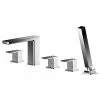 Nuie Windon Chrome Deck Mounted 5TH Bath Shower Mixer - WIN314 1 Nuie Windon Chrome Deck Mounted 5TH Bath Shower Mixer - WIN314 -Bath Taps Shop WIN314 P