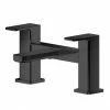Toreno Square Black Bath Filler 1 Toreno Square Black Bath Filler -Bath Taps Shop WIN403 P