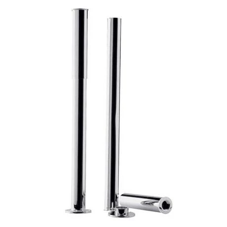 Nuie Bloomsbury Bath Shower Mixer with Extended Leg Set - Chrome 6 Nuie Bloomsbury Bath Shower Mixer with Extended Leg Set - Chrome - Image 4